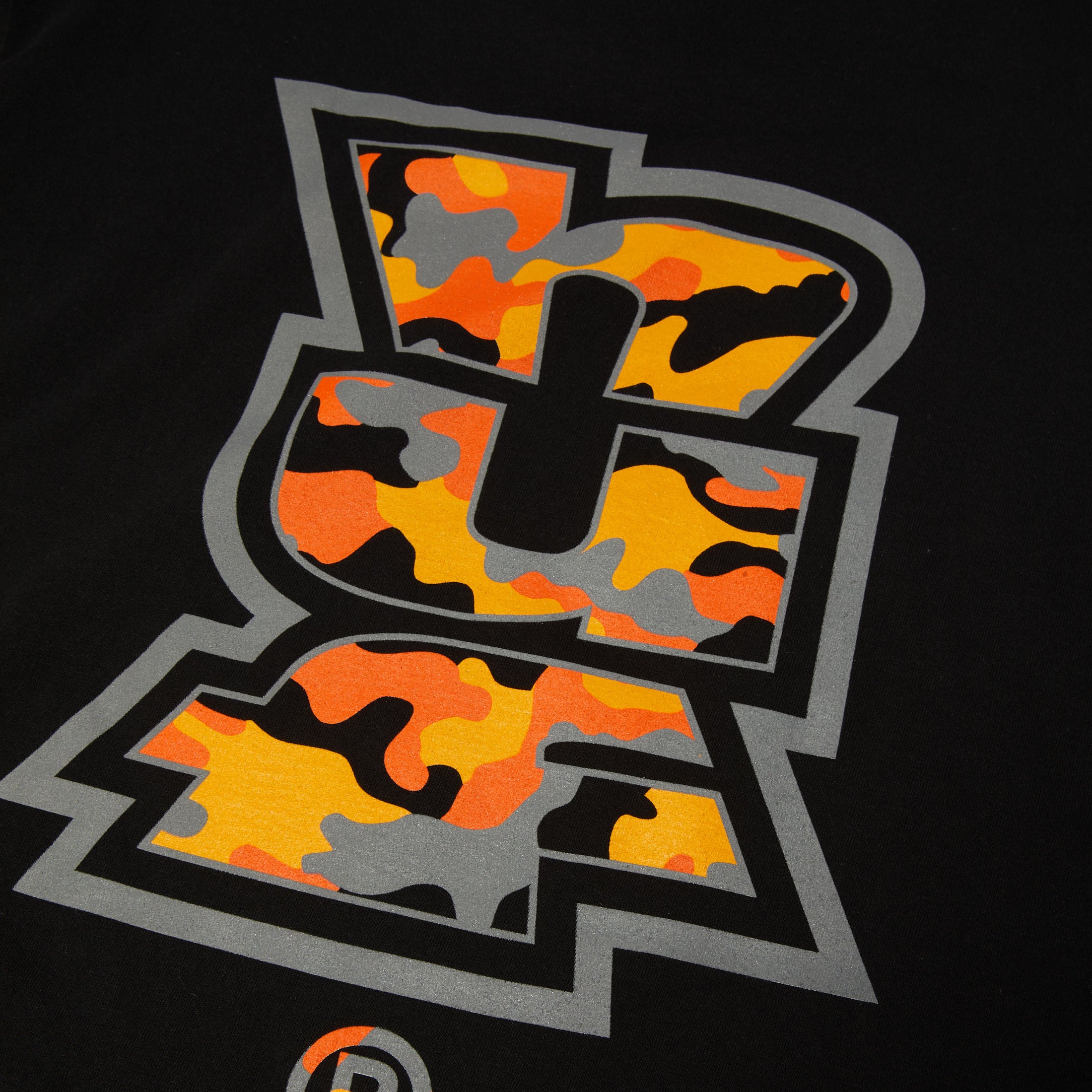 HUF Megablast Camo T-Shirt Black