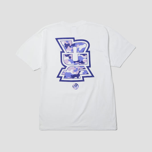 HUF Megablast Camo T-Shirt White