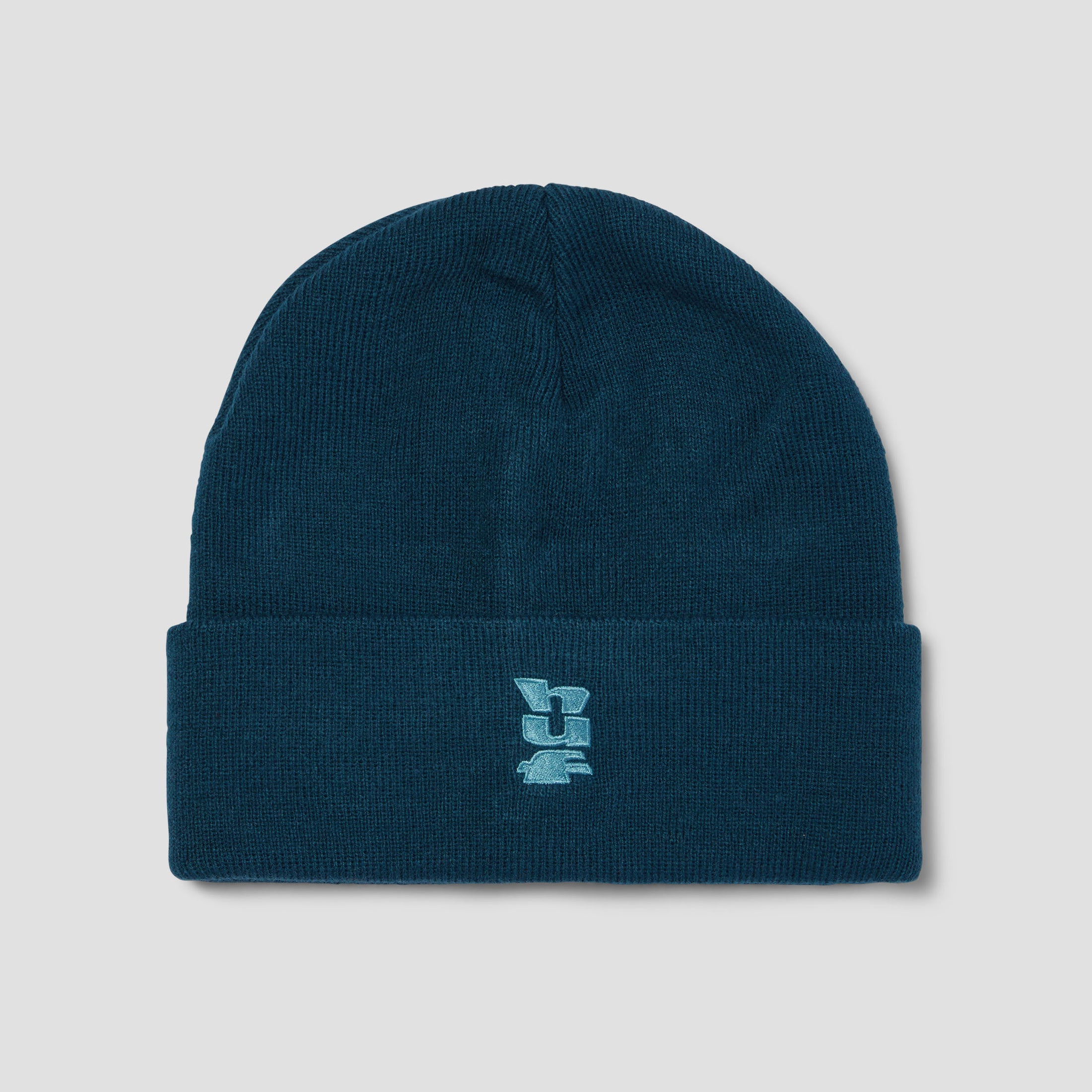 HUF Megablast Cuff Beanie Oil Blue
