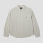 HUF Megablast Longsleeve Woven Top Natural