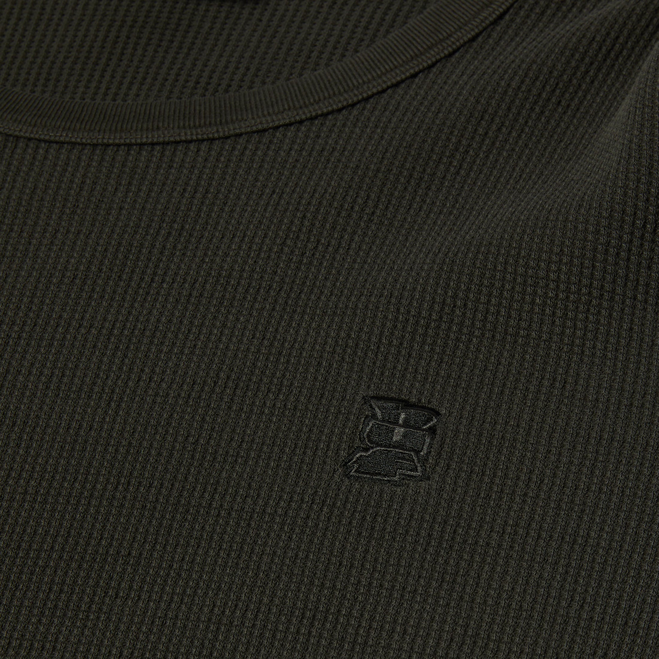 HUF Megablast Overdyed Longsleeve Thermal Asphalt