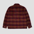 Load image into Gallery viewer, HUF Megablast Plaid Jacket Berry
