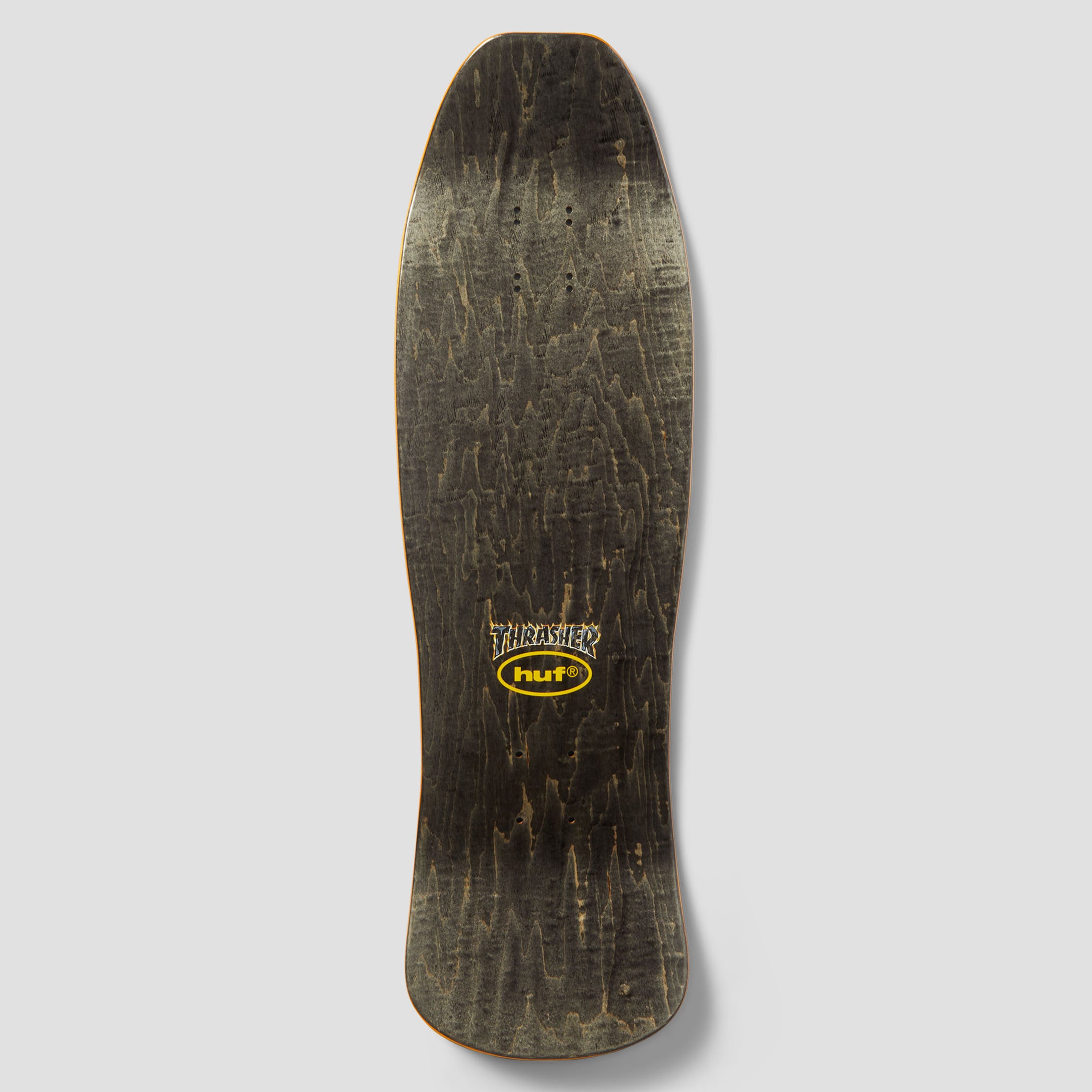 HUF x Thrasher 9.38 Meltdown Cruiser Deck Black