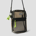 Load image into Gallery viewer, HUF Mercer Transparent Side Bag Smoke Black
