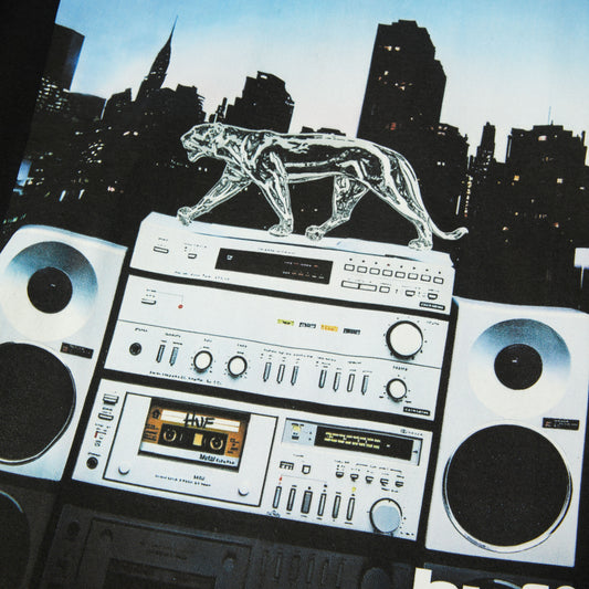 HUF Midnight Radio T-Shirt Black