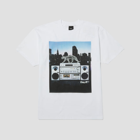 HUF Midnight Radio T-Shirt White