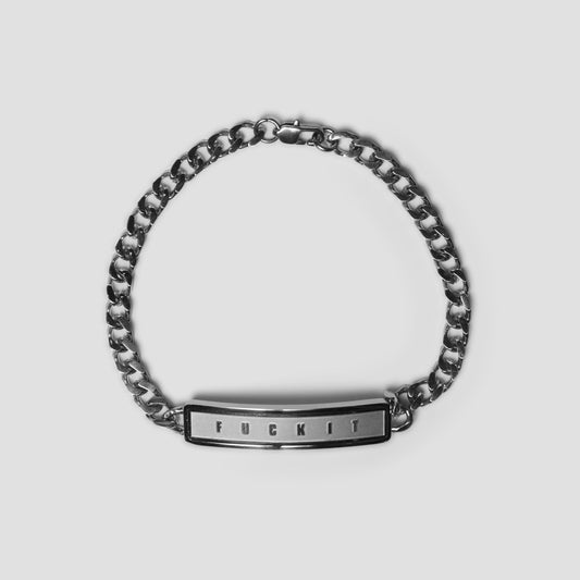 HUF Mini Id Bracelet Silver