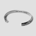 Load image into Gallery viewer, HUF Mono Bracelet Silver
