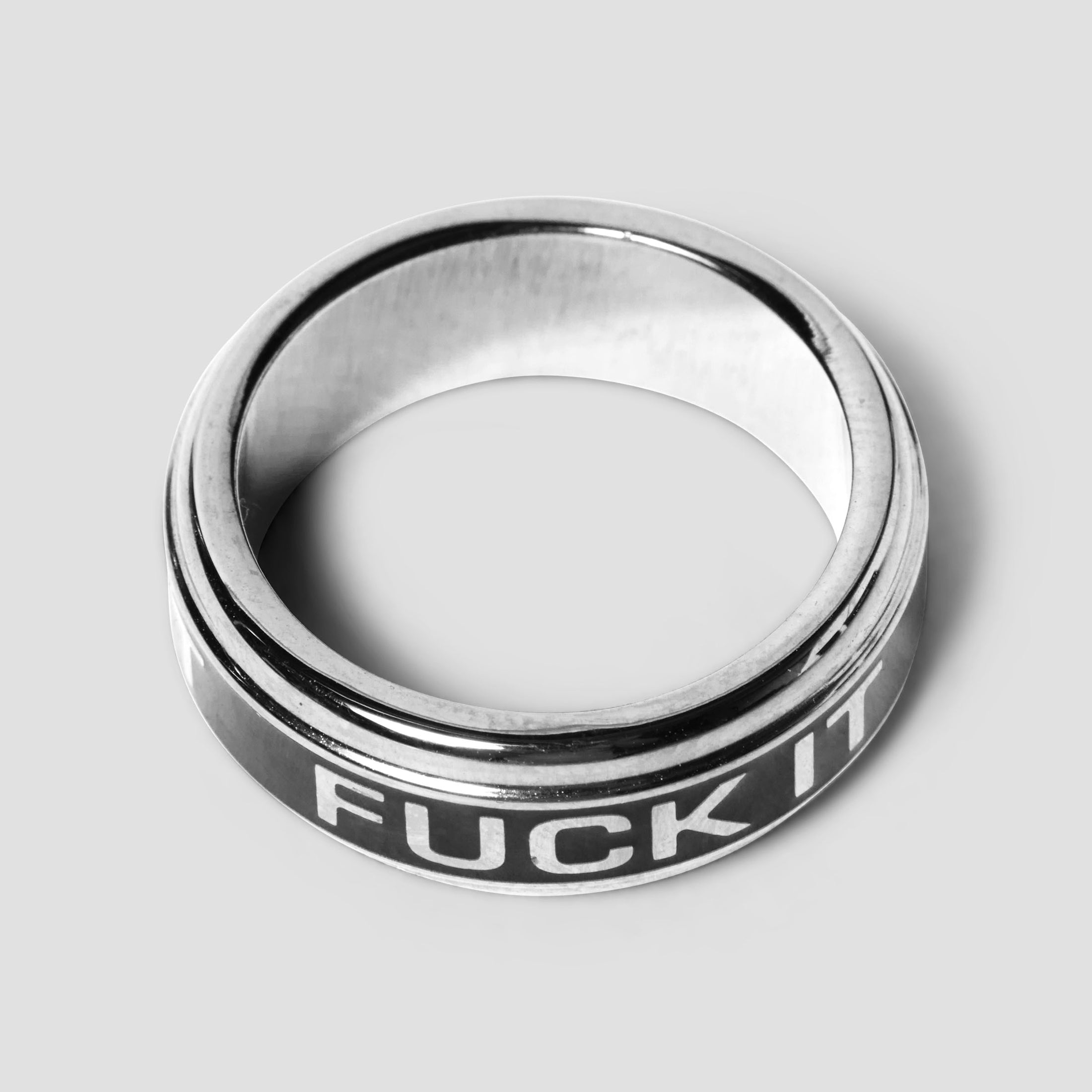 HUF Mono Ring Silver