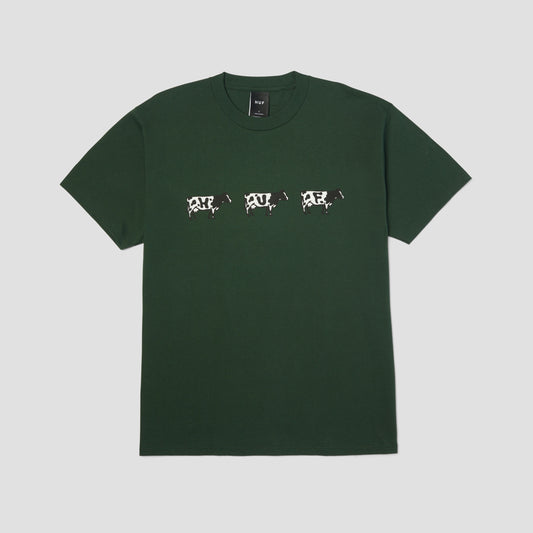 HUF Moo T-Shirt Forest Green