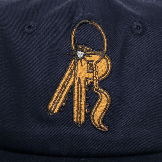 Passport Master Key 6 Panel Bucket Hat Navy
