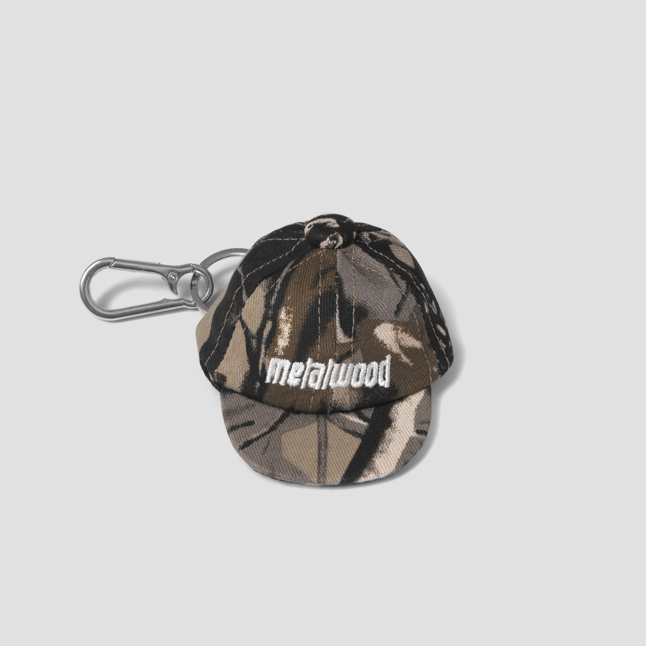Metalwood Camo Hat Keychain