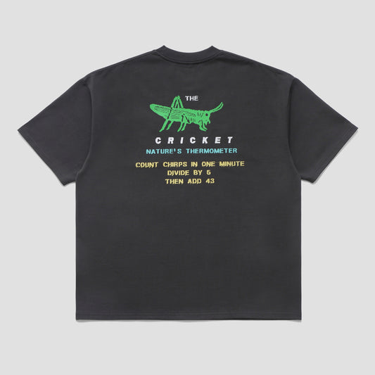 Metalwood Cricket Heavy Pocket T-Shirt Tar