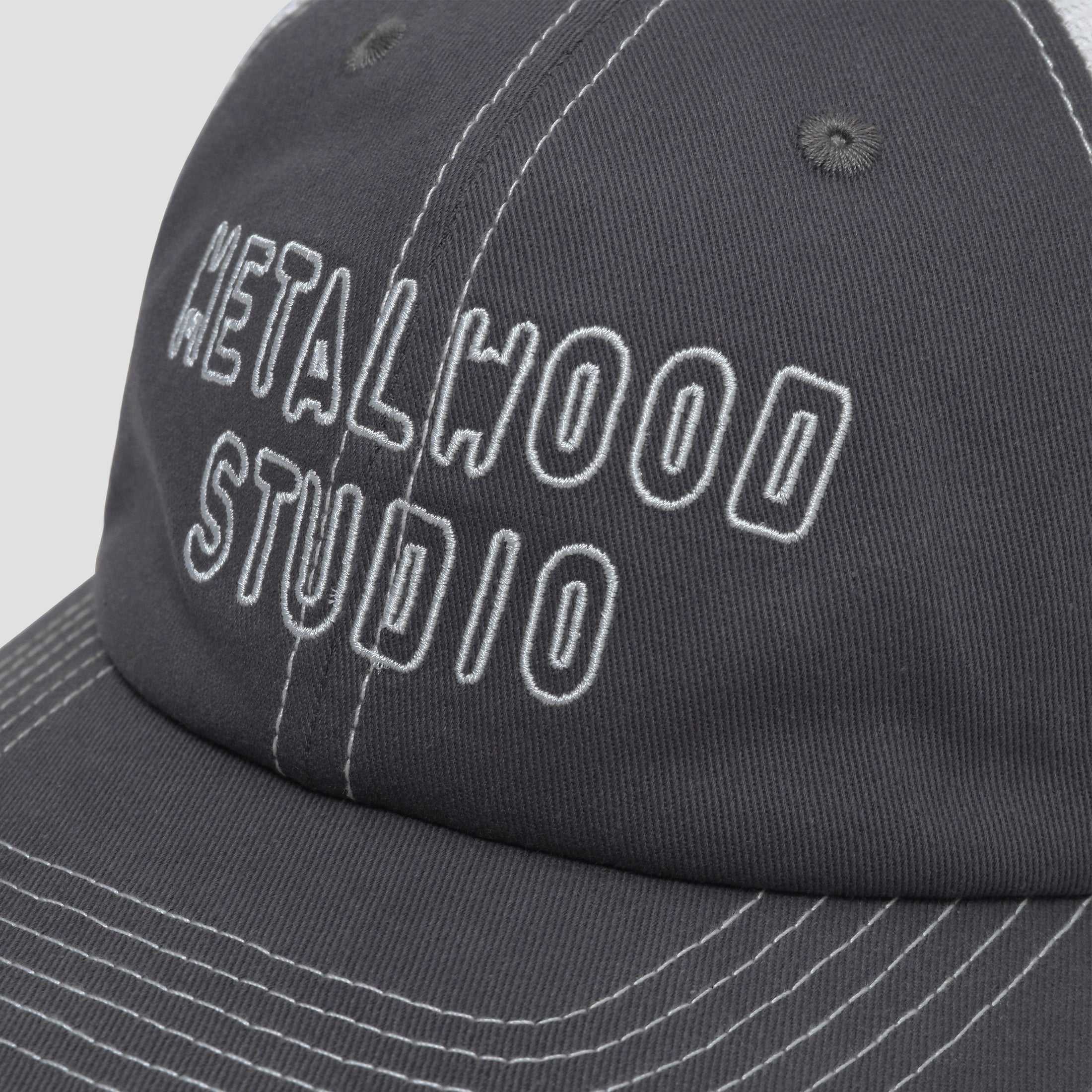 Metalwood Cutie 6 Panel Trucker Hat Grey