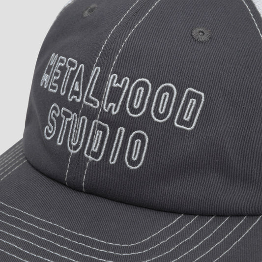 Metalwood Cutie 6 Panel Trucker Hat Grey