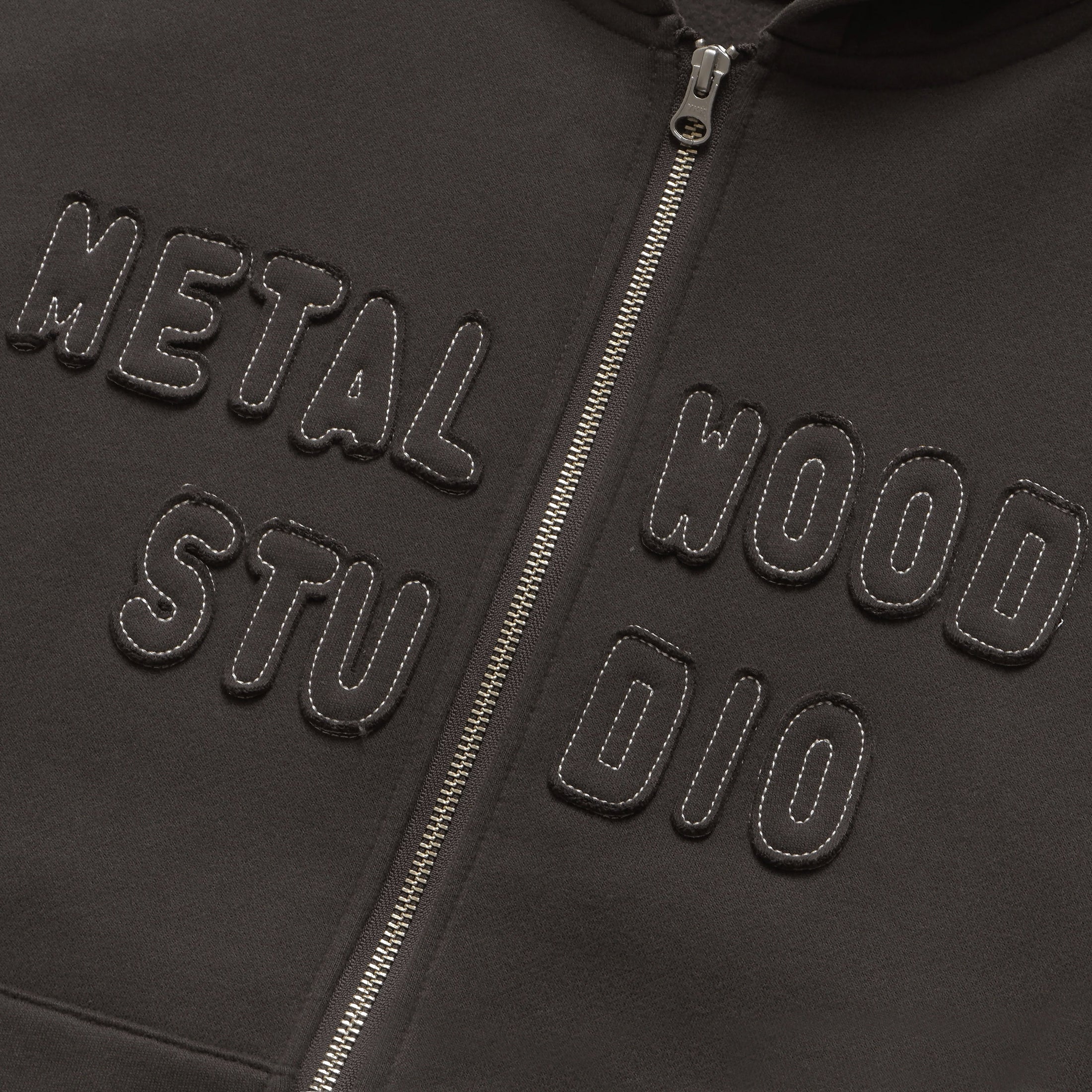 Metalwood Cutie Zip Hood Tar