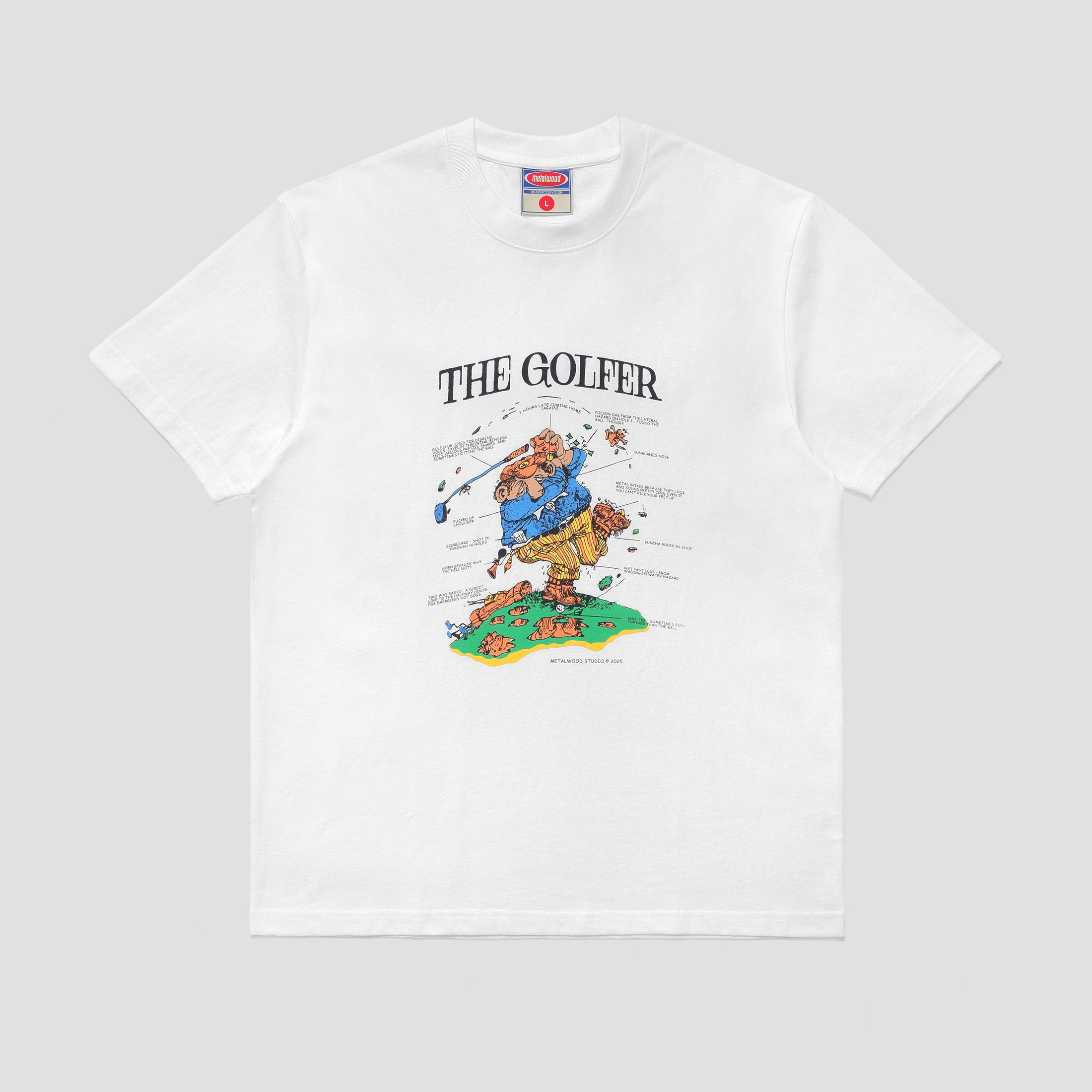 Metalwood Excuses T-Shirt White