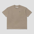 Load image into Gallery viewer, Metalwood Heavyweight Mini Metal Logo T-Shirt Green Tea
