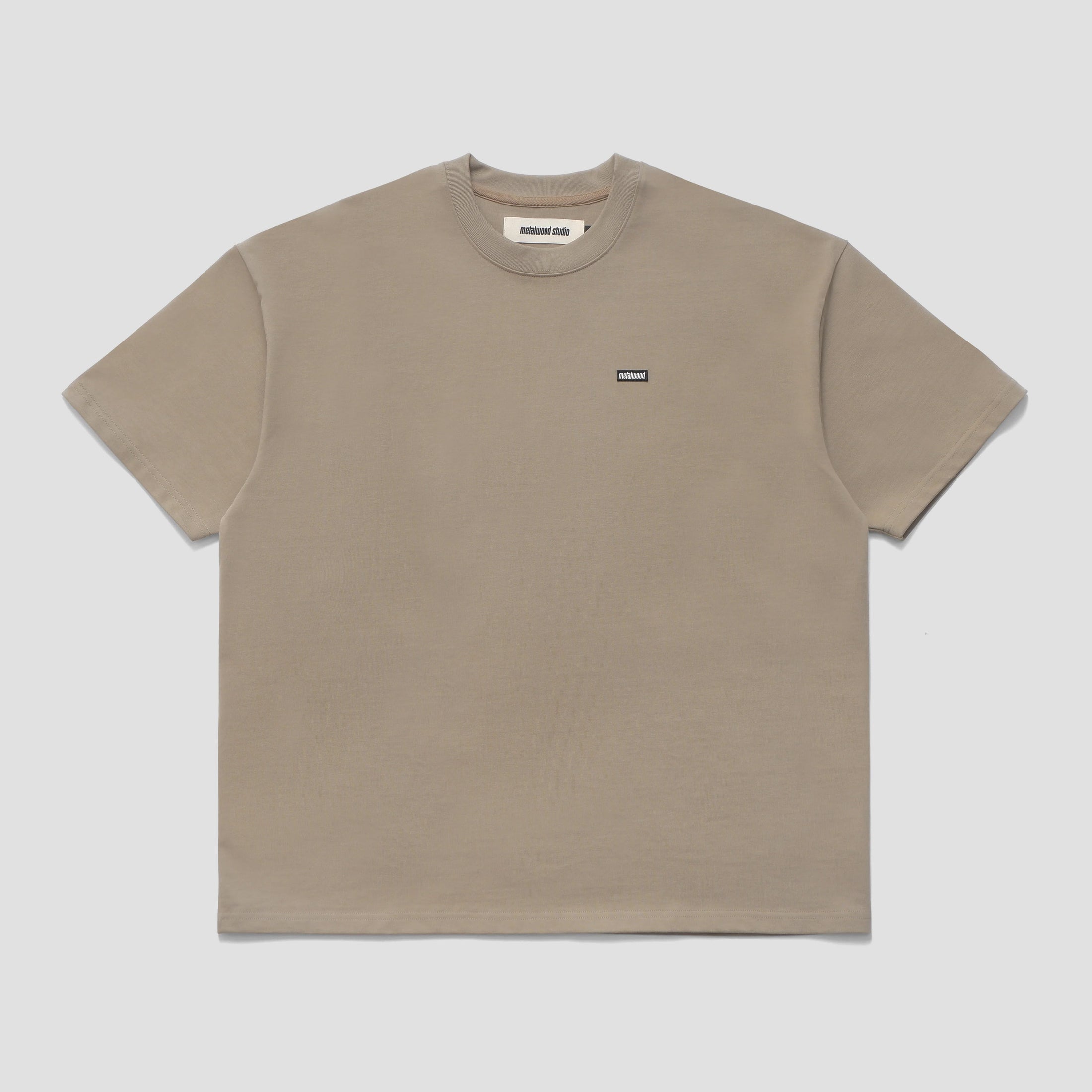 Metalwood Heavyweight Mini Metal Logo T-Shirt Green Tea