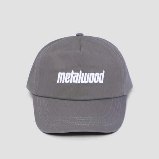 Metalwood Logo 5 Panel Cap Grey