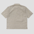 Load image into Gallery viewer, Metalwood Oversized Snap Top Polo Tan Plaid
