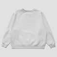 Load image into Gallery viewer, Metalwood Plaid Oval Logo Raglan Crewneck Sweatshirt Heather Grey
