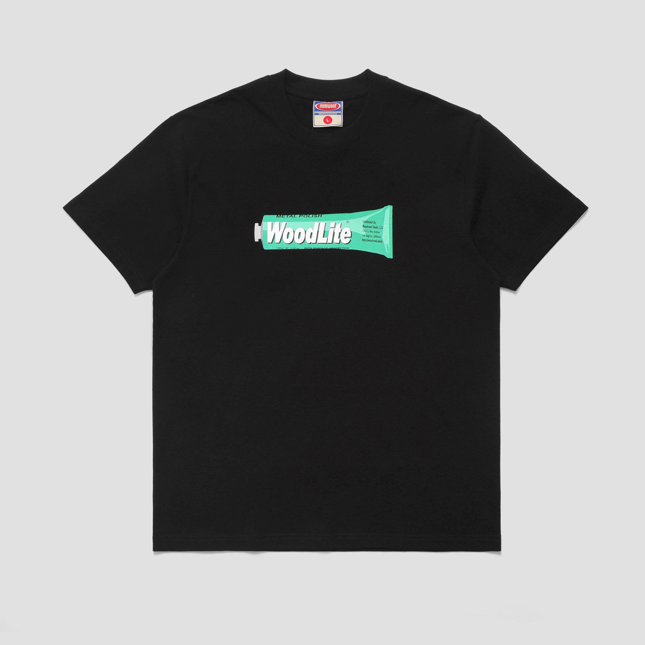 Metalwood Woodlite T-Shirt Black
