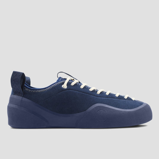 Village PM 1PM Leather Suede Skate Shoes Navy / Navy