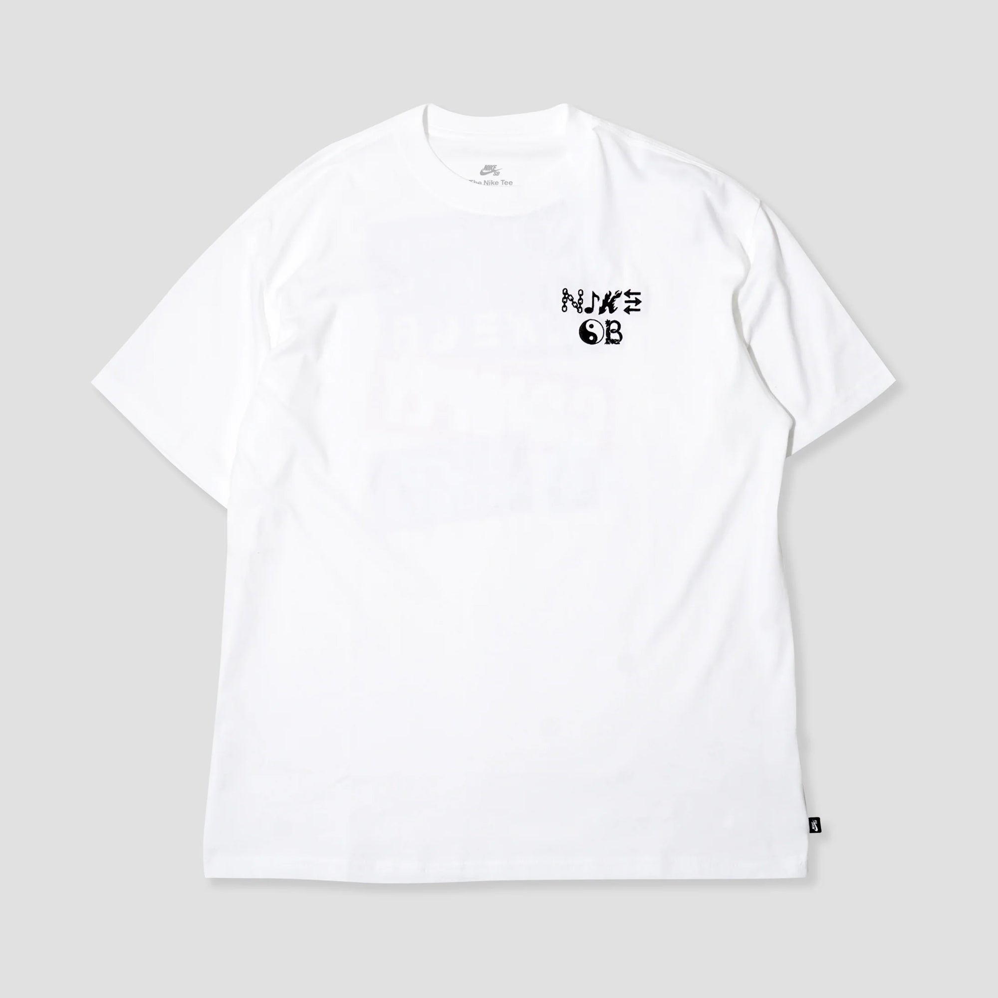 Nike SB Stickers Skate T-Shirt White