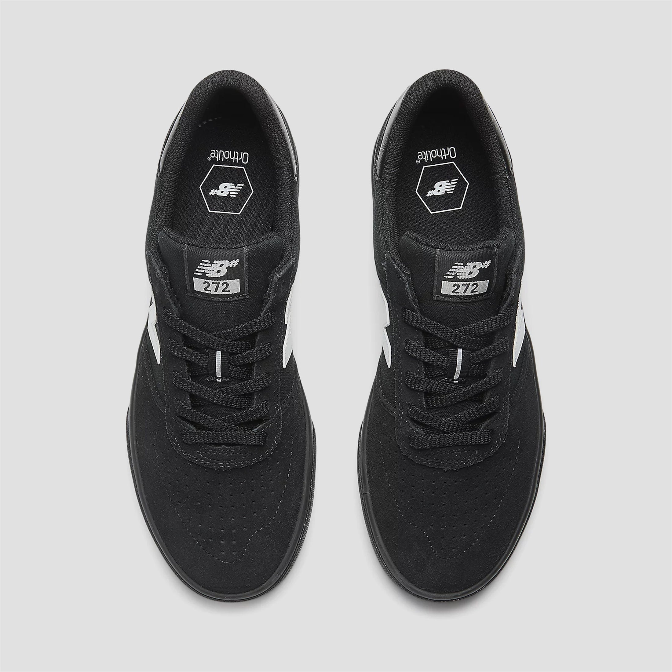 New Balance 272 Skate Shoes Black / White