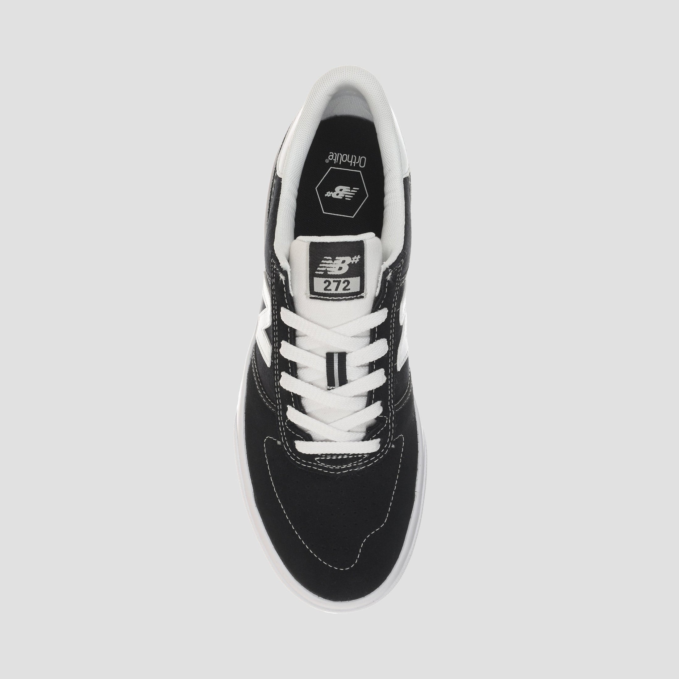 New Balance 272 Skate Shoes Black White – Slam City Skates