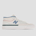 Load image into Gallery viewer, New Balance 417 Skate Shoes White / Blue Laguna
