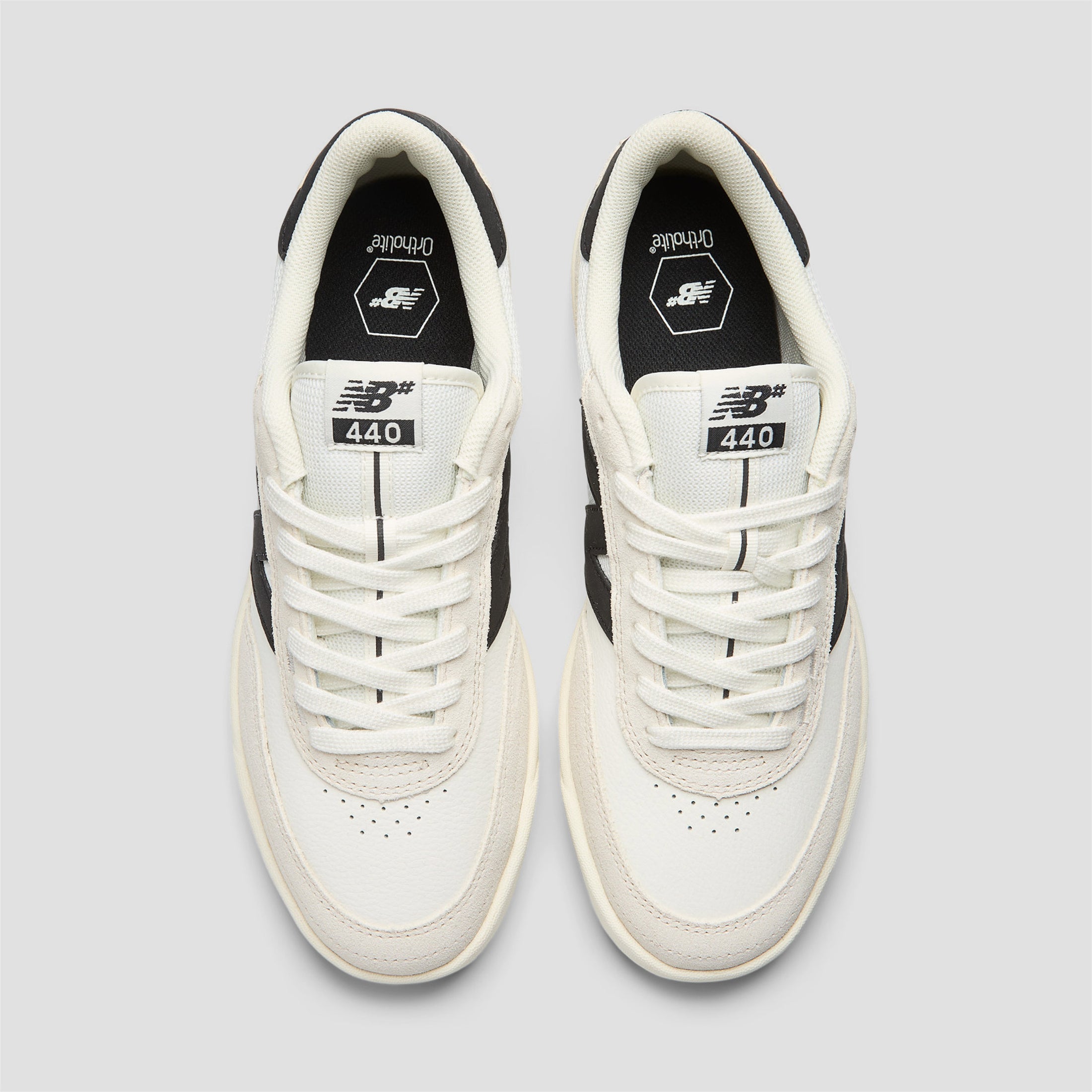 New Balance 440 v2 Skateboard Shoes Sea Salt / Black