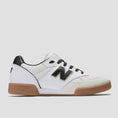 Load image into Gallery viewer, New Balance Tom Knox 600 Skate Shoes White / Black / Gum
