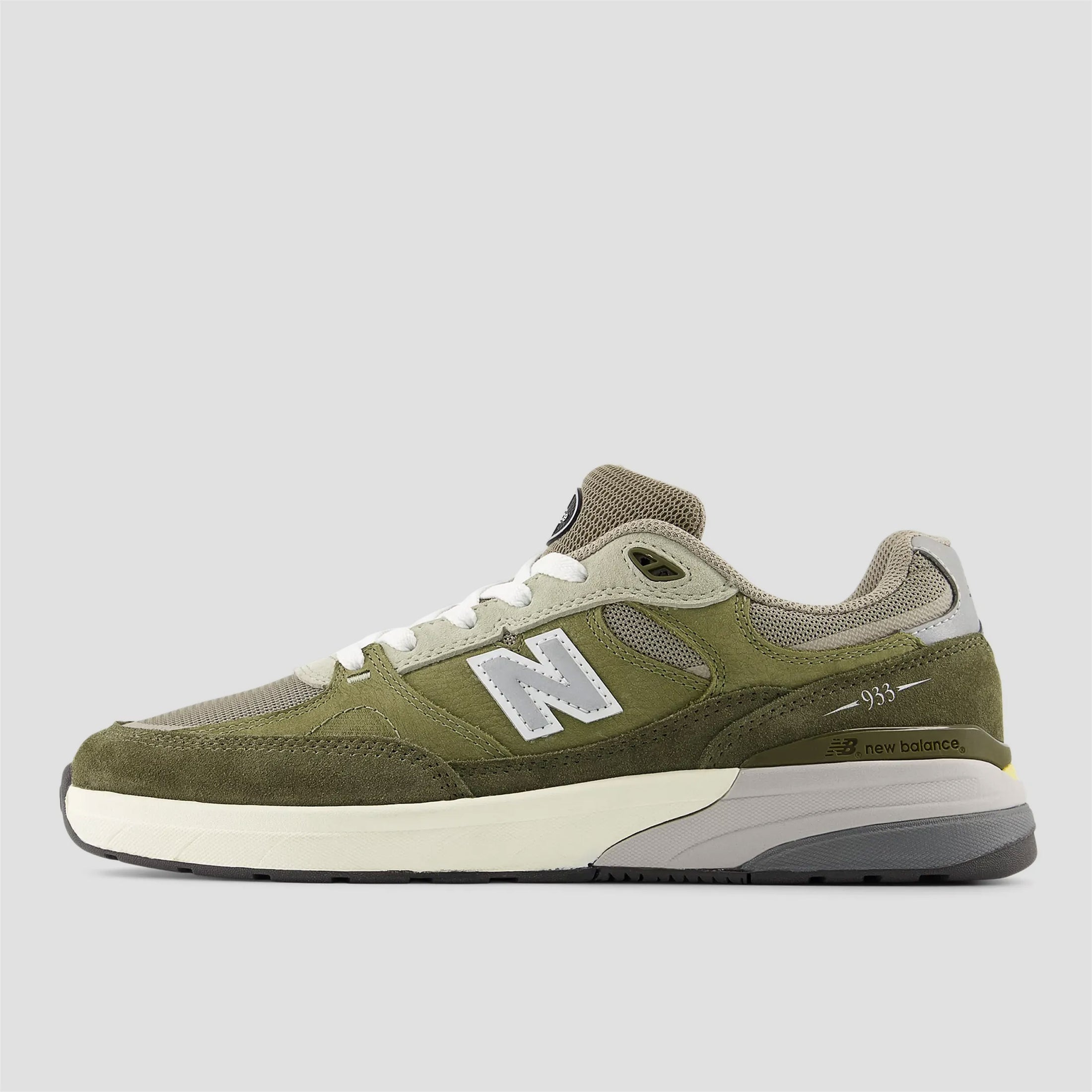 New Balance Andrew Reynolds 933 Skate Shoes Olivine / Dark Olivine