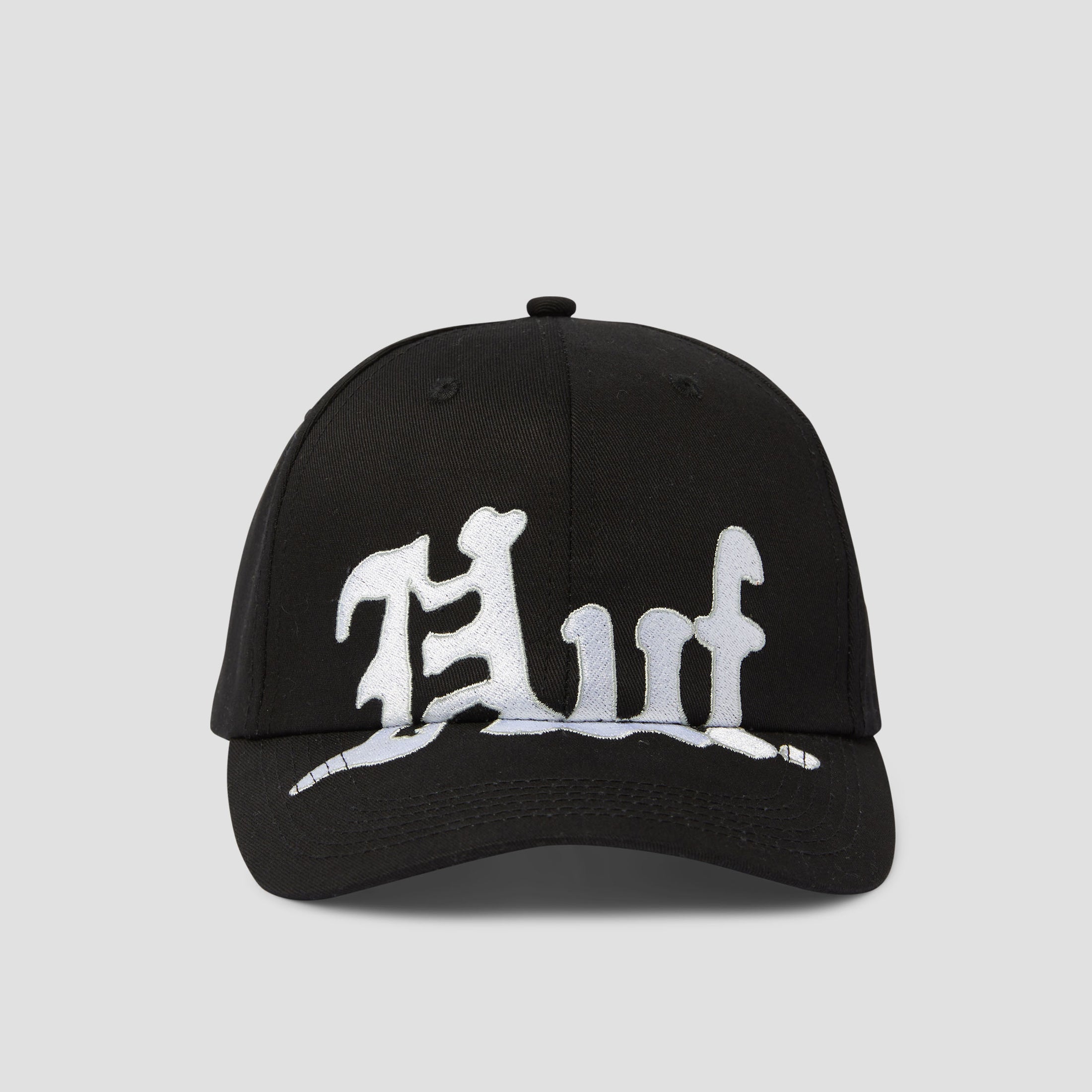 HUF Noble 6 Panel Snapback Cap Black