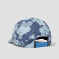 Load image into Gallery viewer, HUF Noble Camo 6 Panel Snapback Cap Ice Blue
