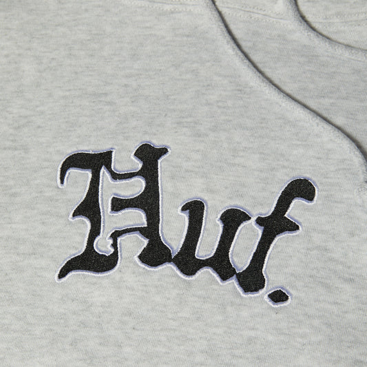 HUF Noble Hoodie Heather Grey
