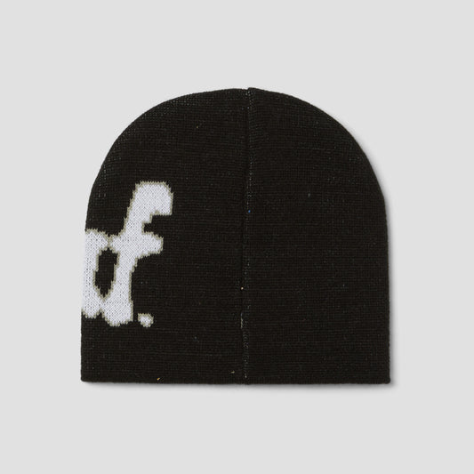 HUF Noble Skull Beanie Black
