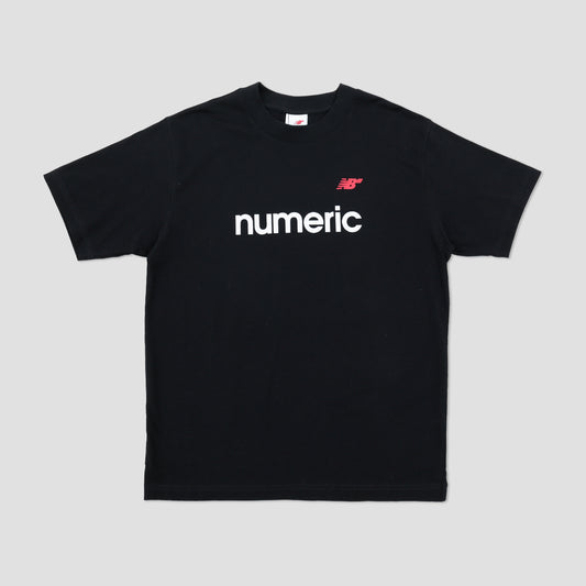 New Balance Numeric Linear Logo T-Shirt Black