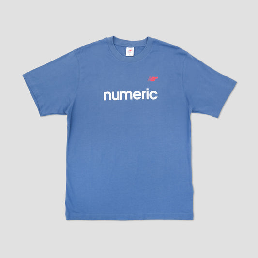 New Balance Numeric Linear Logo T-Shirt Vintage Indigo