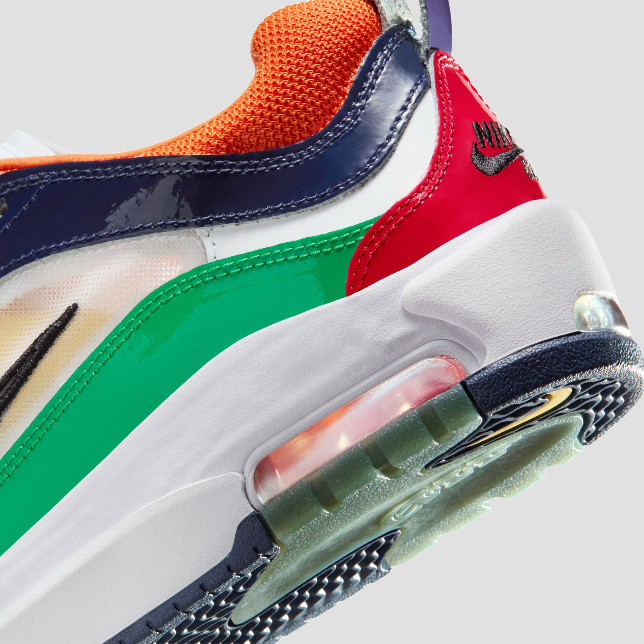 Nike Air Max Ishod Premium Skate Shoes University Red / Black Amarillo Navy