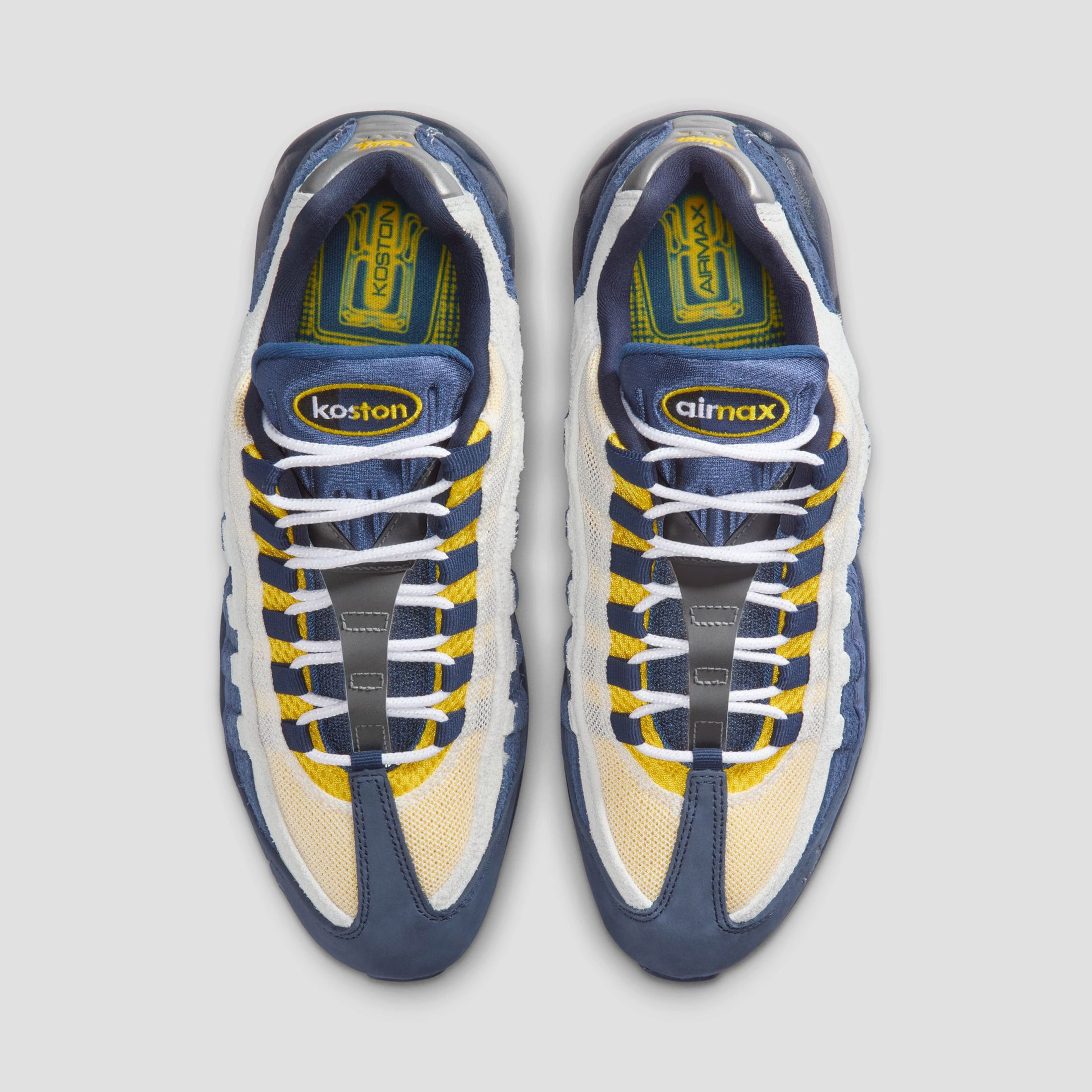 Nike SB Air Max 95 x Eric Koston Skate Shoes Obsidian / Speed Yellow