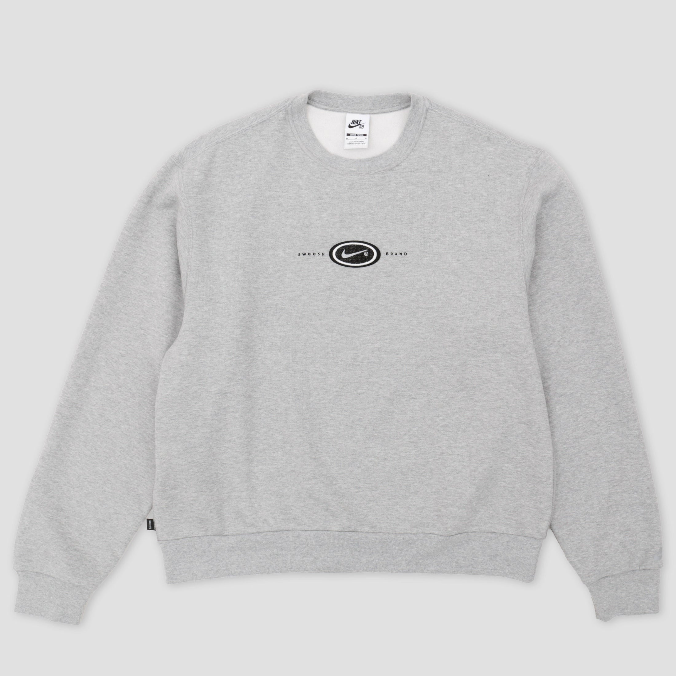 Nike SB BB Koston Fleece Crew Heather Grey