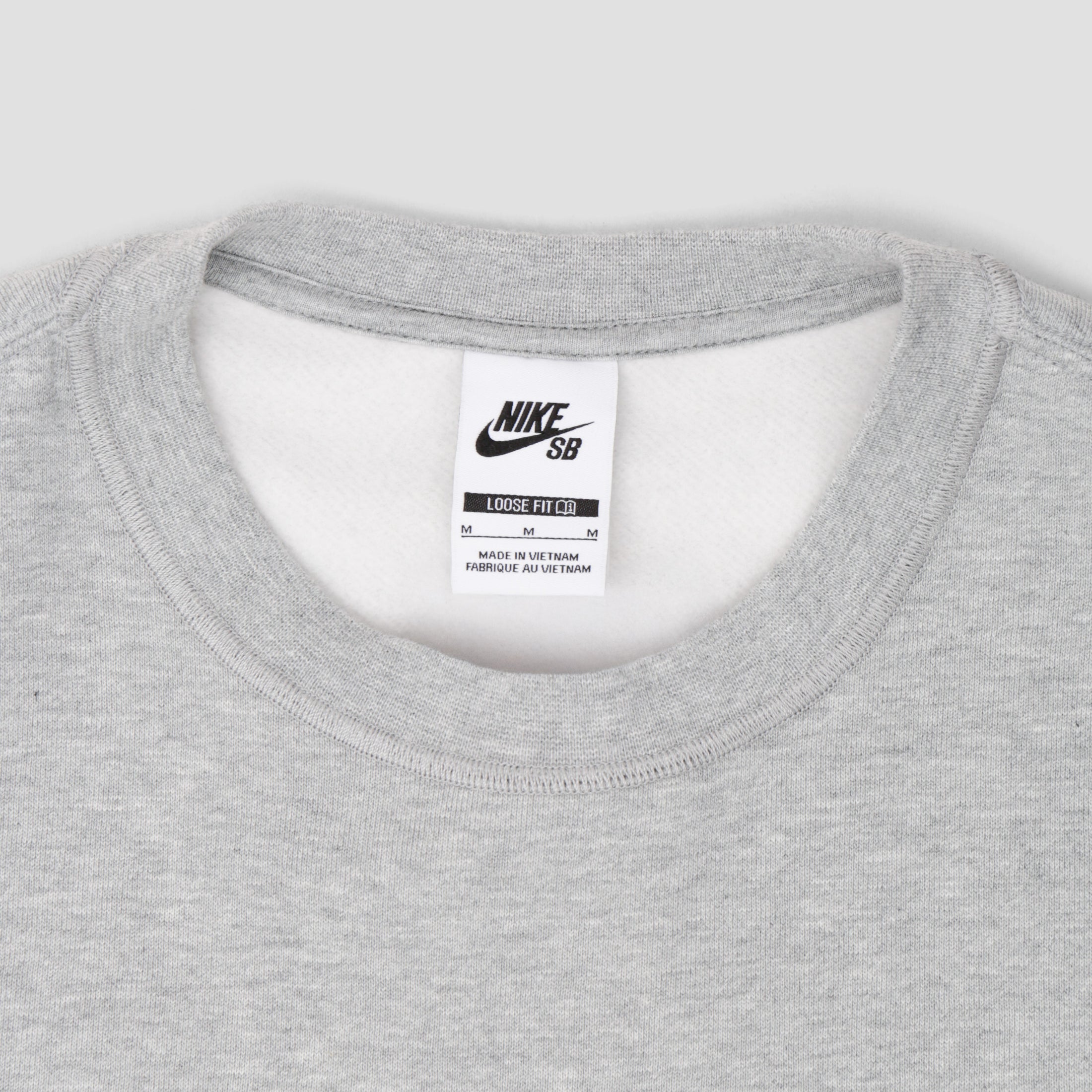 Nike SB BB Koston Fleece Crew Heather Grey