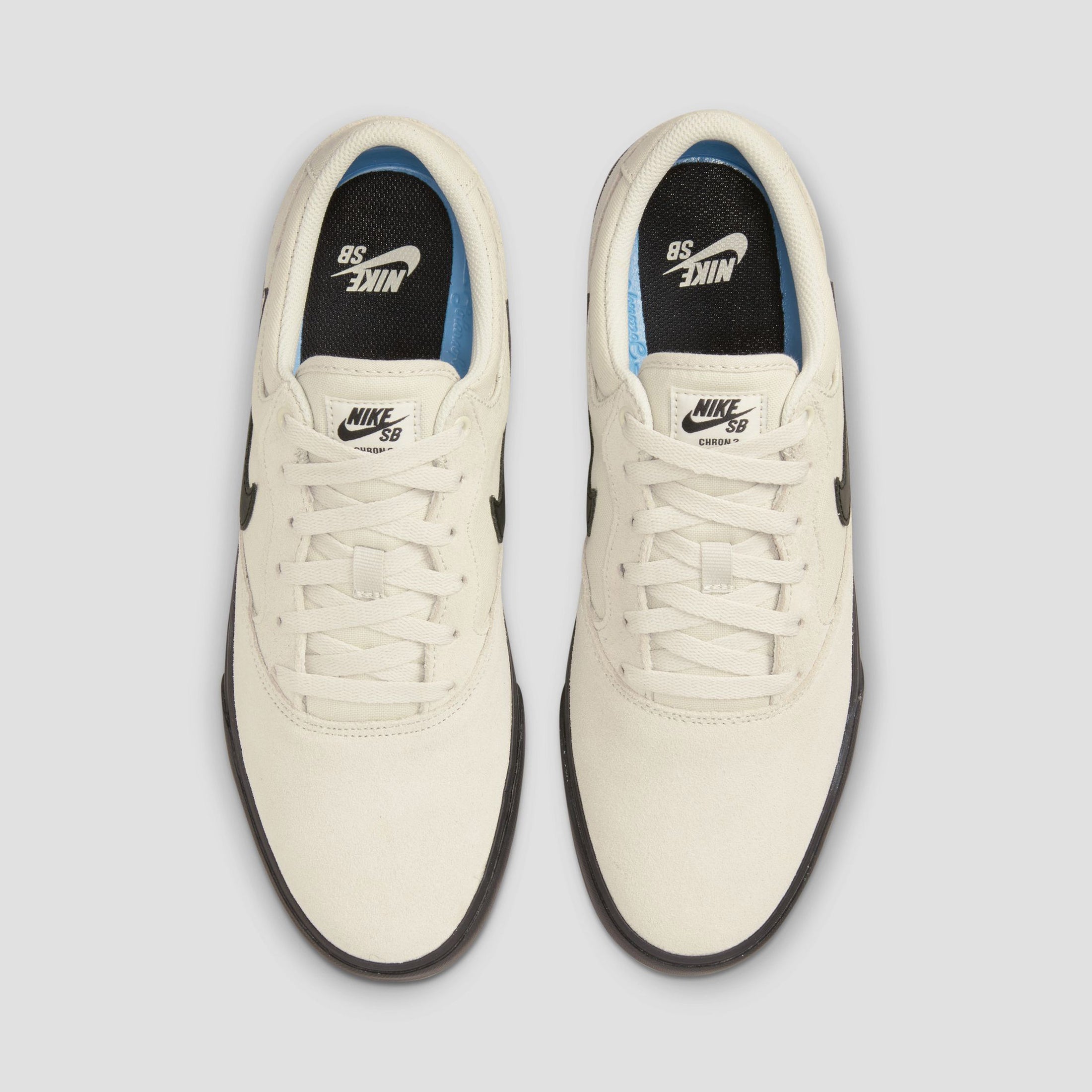 Nike SB Chron 2 Shoes Light Bone / Black