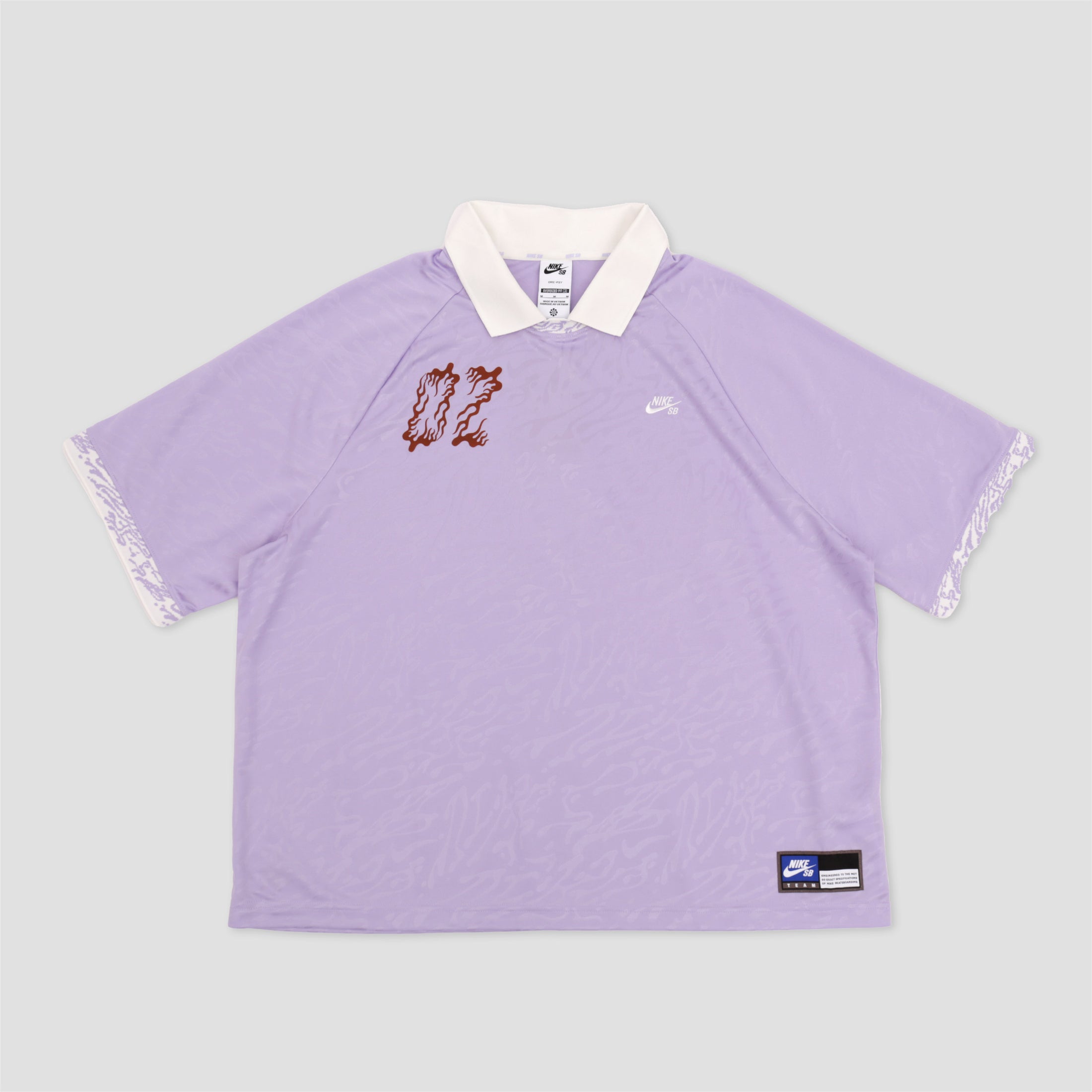 Nike SB Dri-Fit Jacquard Jersey Hydrangeas / Sail / White