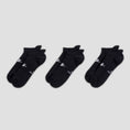 Load image into Gallery viewer, Nike SB Everyday Elevated No-Show Socks 3 Pairs Black
