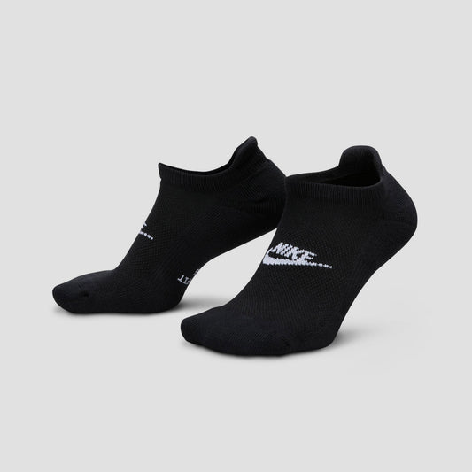 Nike SB Everyday Elevated No-Show Socks 3 Pairs Black