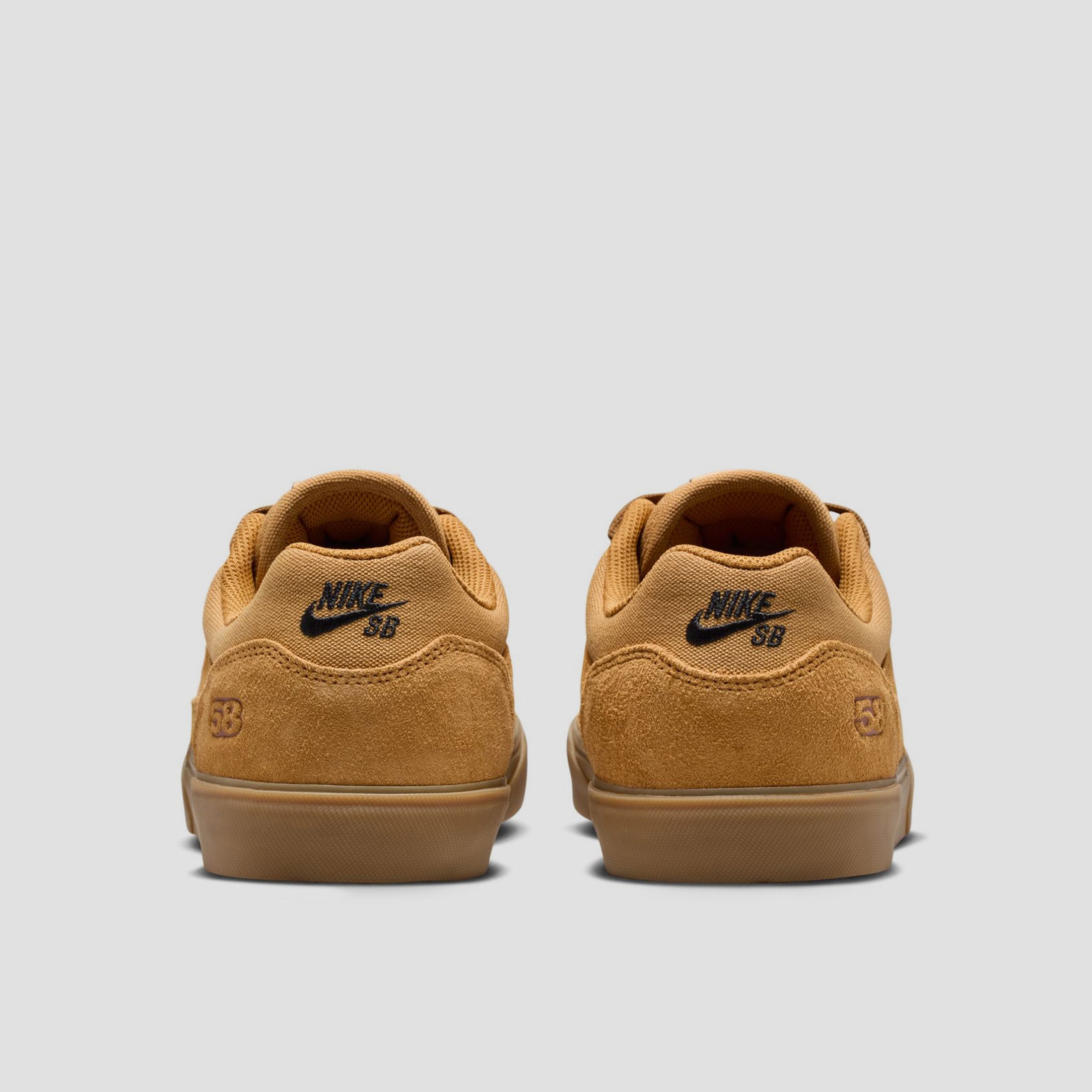 Nike SB Malor TE Skate Shoes Wheat / Black Wheat Gum / Light Brown